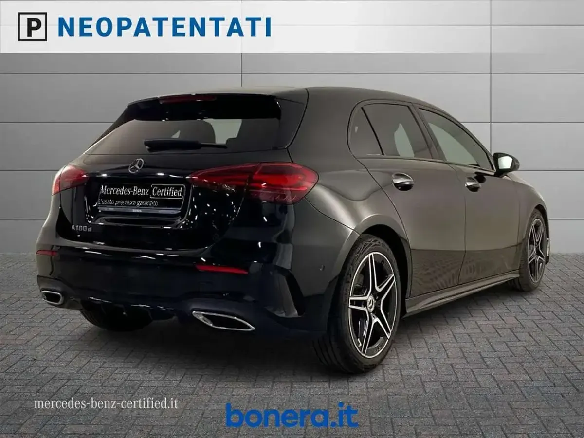 Usata Mercedes A180 Advanced Plus 116 CV (85 kW) 2023 Nero Berlina