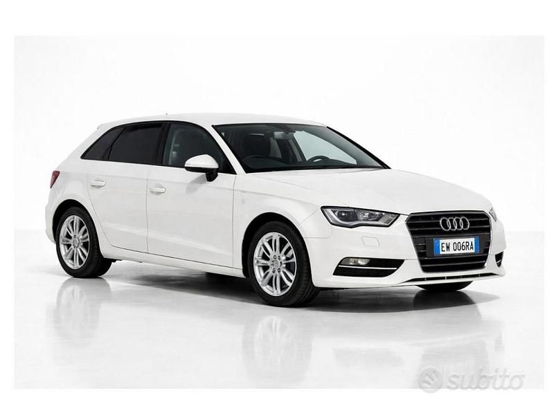 Usata Audi A3 110 CV (80 kW) 2014 Bianco SUV