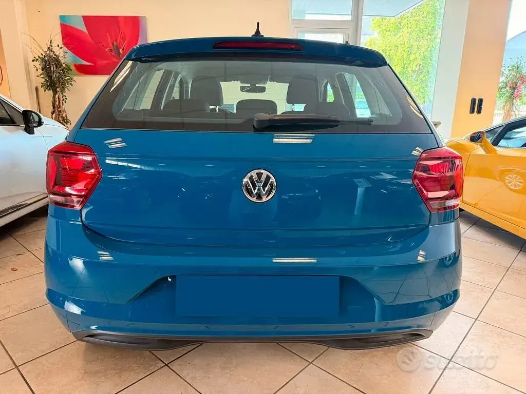 Usata VW Polo Highline 95 CV (69 kW) 2018 Blu Utilitaria