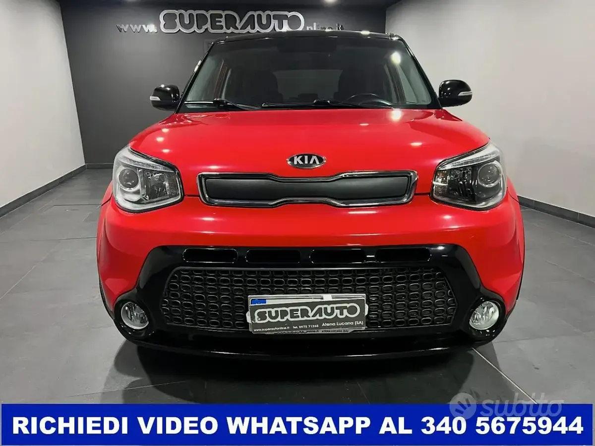 Usata Kia Soul 128 CV (94 kW) 2015 Rosso SUV