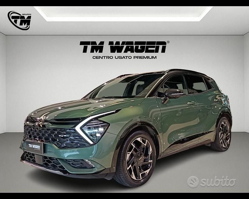 Usata Kia Sportage GT-Line 136 CV (100 kW) 2022 Verde SUV