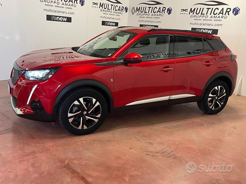 Usata Peugeot 2008 Allure 110 CV (80 kW) 2021 Rosso SUV