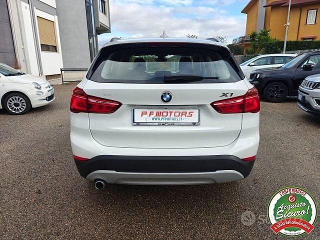 Usata BMW X1 Advantage 116 CV (85 kW) 2017 Bianco SUV