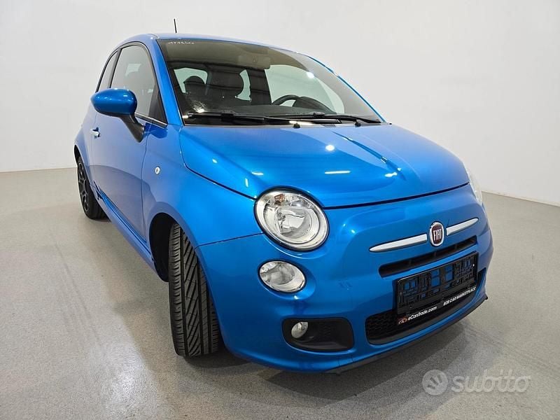 Usata Fiat 500S S 105 CV (77 kW) 2014 Blu Utilitaria