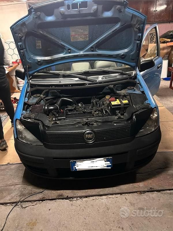 Usata Fiat Panda 54 CV (39 kW) 2003 Blu Utilitaria