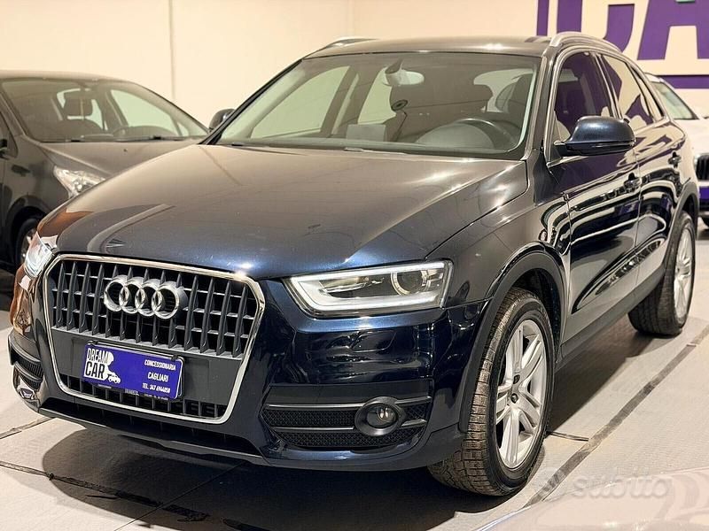 Usata Audi Q3 S-Line 177 CV (130 kW) 2014 Blu SUV