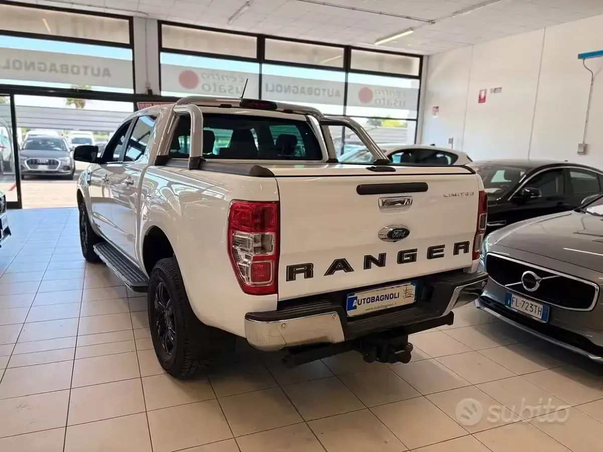 Usata Ford Ranger Limited 170 CV (125 kW) 2023 Bianco Pick-up