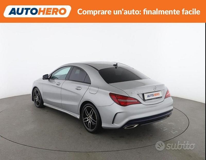 Usata Mercedes CLA200 Premium 136 CV (100 kW) 2018 Grigio Berlina