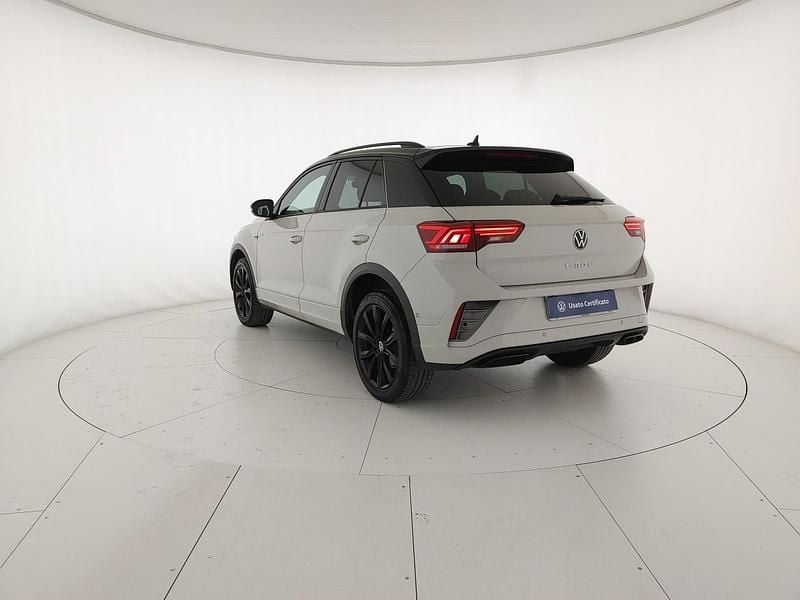 Usata VW T-Roc R-line 150 CV (110 kW) 2023 Ascot grey nero SUV