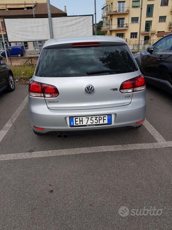 Usata VW Golf VI 122 CV (89 kW) 2011 Grigio Utilitaria