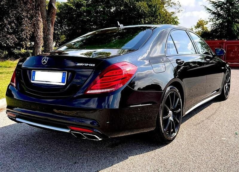 Usata Mercedes S63 AMG AMG 585 CV (430 kW) 2014 Nero Berlina