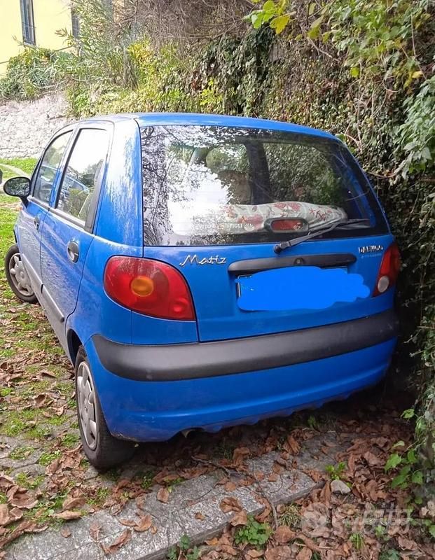 Usata Chevrolet Matiz 2004 Blu Utilitaria