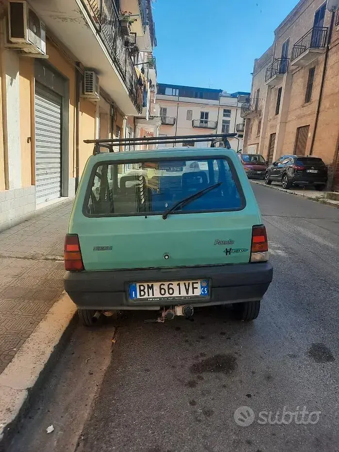 Usata Fiat Panda 39 CV (28 kW) 2000 Verde Berlina