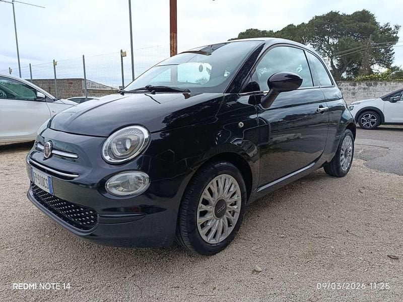 Usata Fiat 500 Lounge 69 CV (50 kW) 2018 Nero Berlina