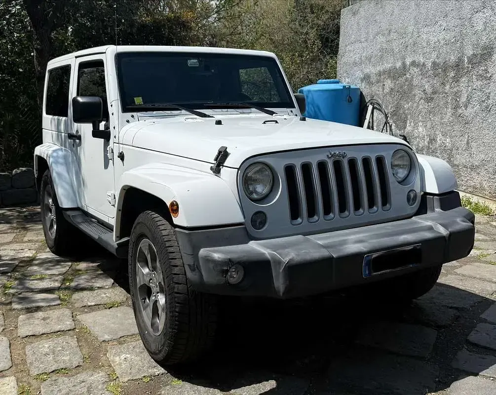 Usata Jeep Wrangler Sahara 200 CV (147 kW) 2016 Bianco SUV