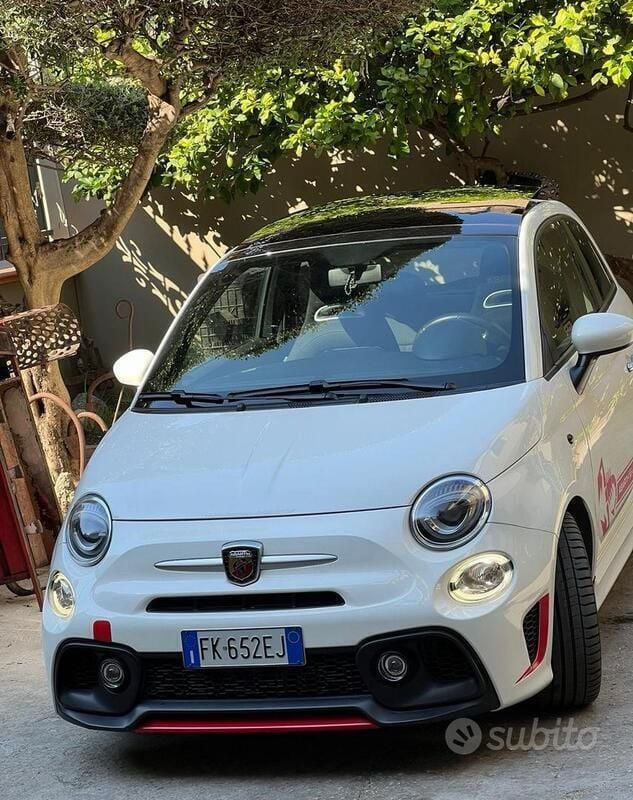 Usata Abarth 595 145 CV (106 kW) 2017 Bianco Utilitaria