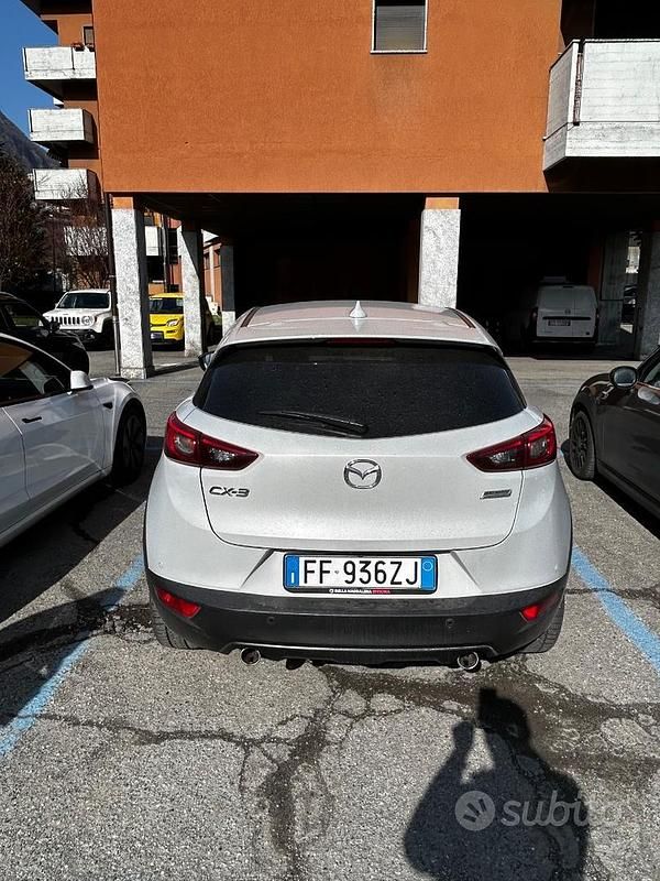 Usata Mazda CX-3 Exceed 105 CV (77 kW) 2016 Bianco SUV