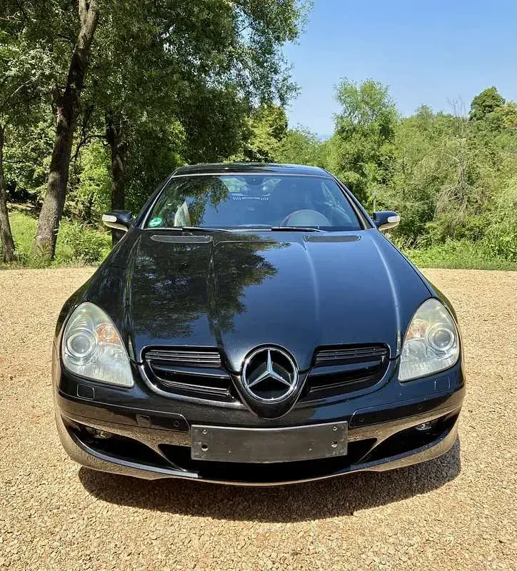 Usata Mercedes SLK350 272 CV (200 kW) 2007 Nero Cabrio