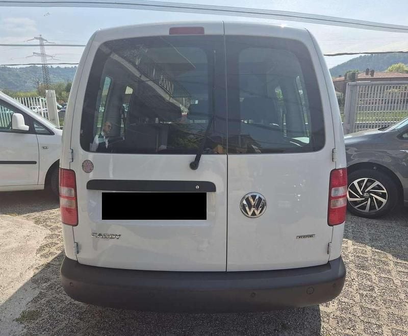 Begagnad VW Caddy Comfortline 109 HK (80 kW) 2014 Vit Minibuss