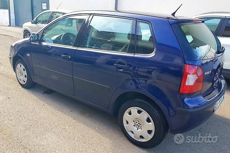 Usata VW Polo 2002 Blu Utilitaria