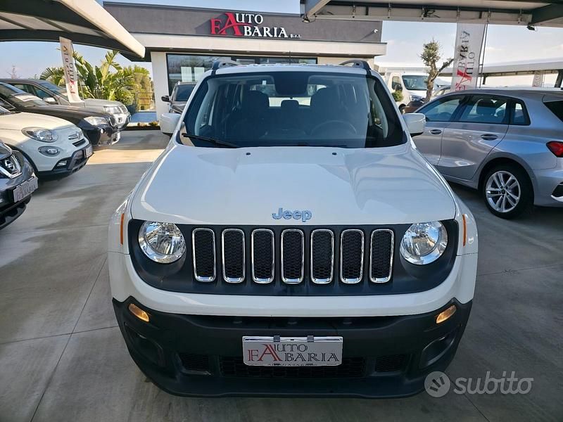 Bianco Usata 2018 Jeep Renegade Longitude SUV | 14.200 € (Buon prezzo) - Immagine 1/4