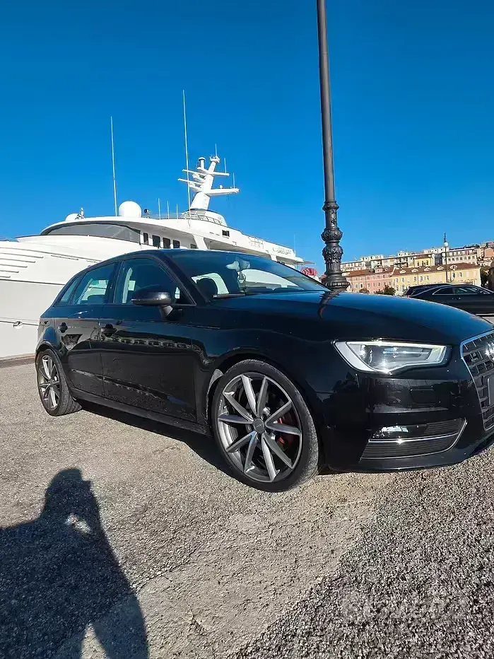 Usata Audi A3 Sport 184 CV (135 kW) 2014 Nero Berlina