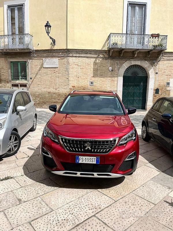 Usata Peugeot 3008 131 CV (96 kW) 2018 Rosso Station wagon