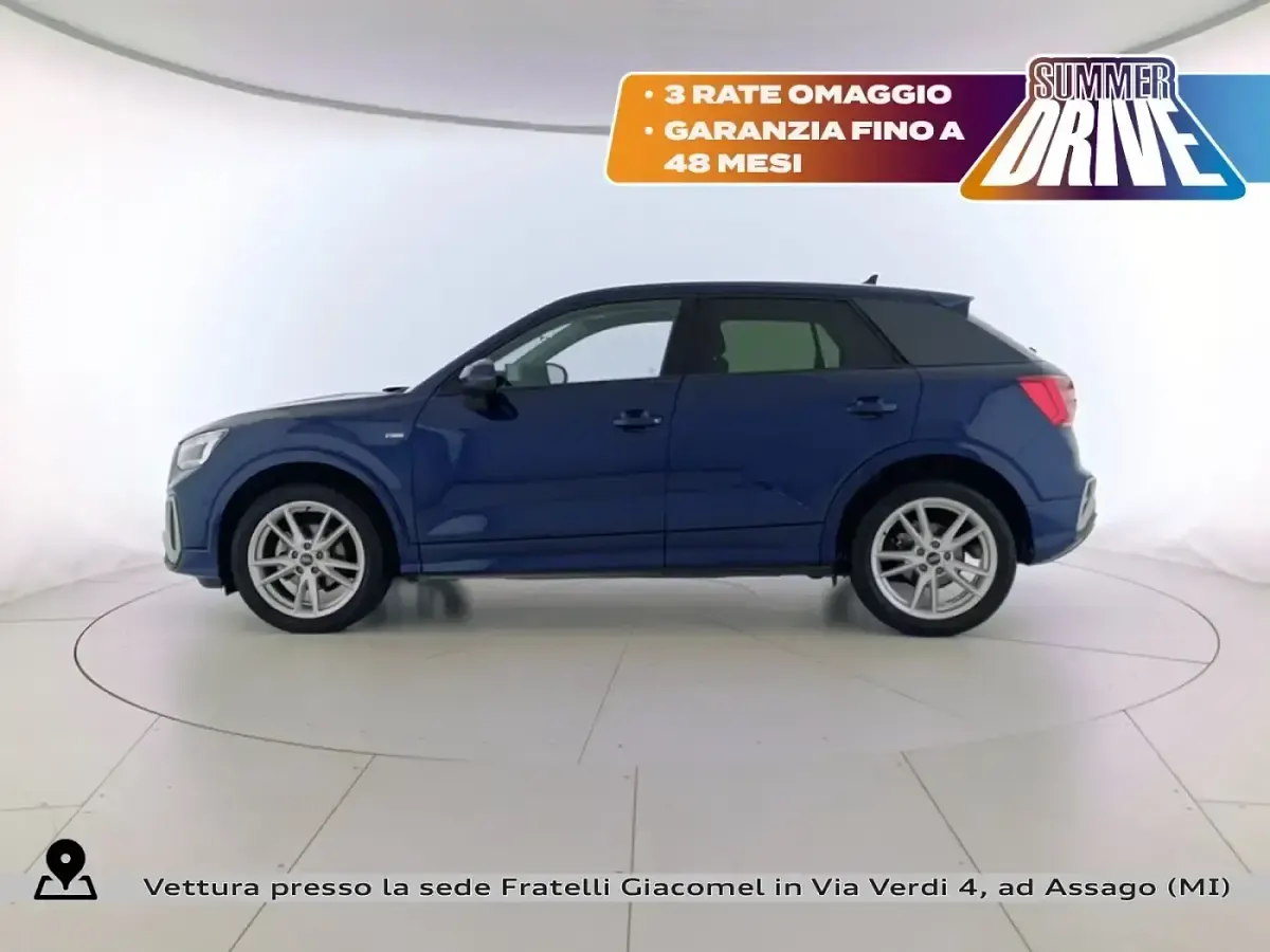 Usata Audi Q2 S-Line 150 CV (110 kW) 2025 Blu navarra metallizzato SUV