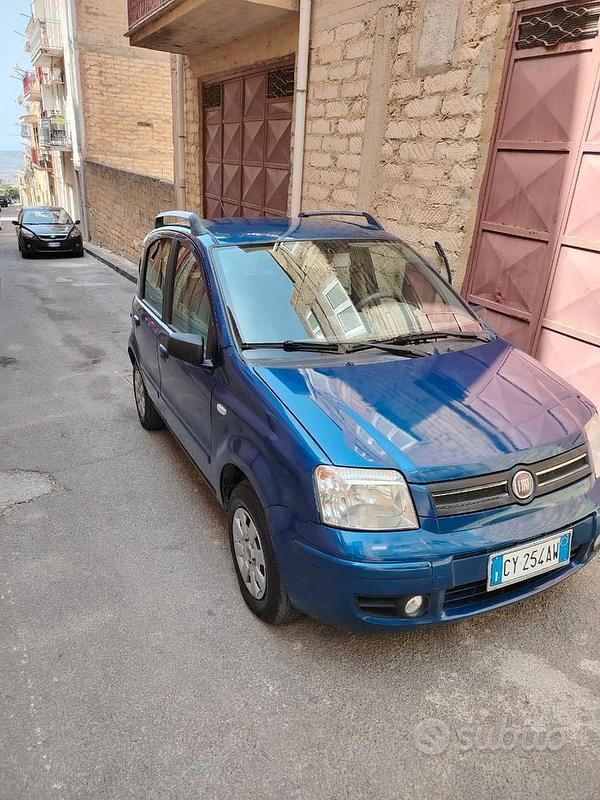 Usata Fiat Panda 2007 Blu Utilitaria