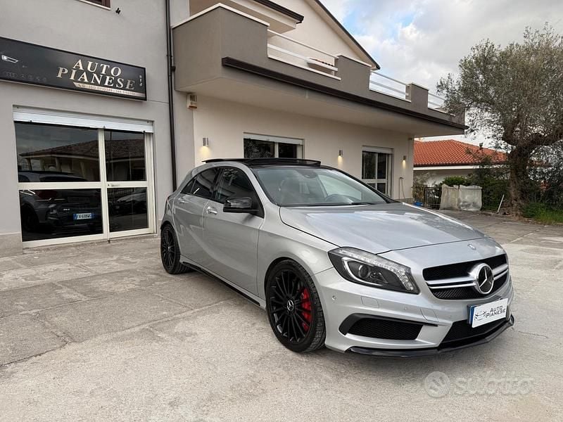 Usata Mercedes A45 AMG AMG 360 CV (264 kW) 2014 Grigio Berlina