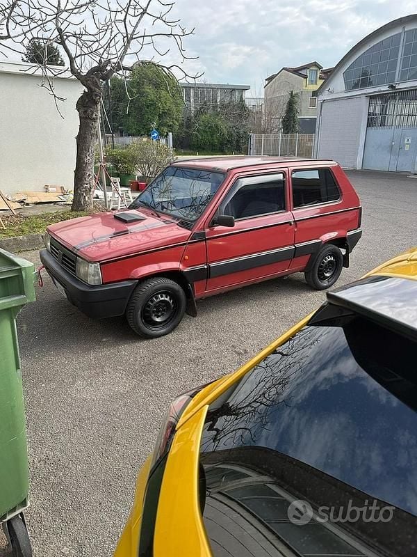 Rosso Usata 2003 Fiat Panda Utilitaria | 1500 € (Super prezzo) - Immagine 1/4