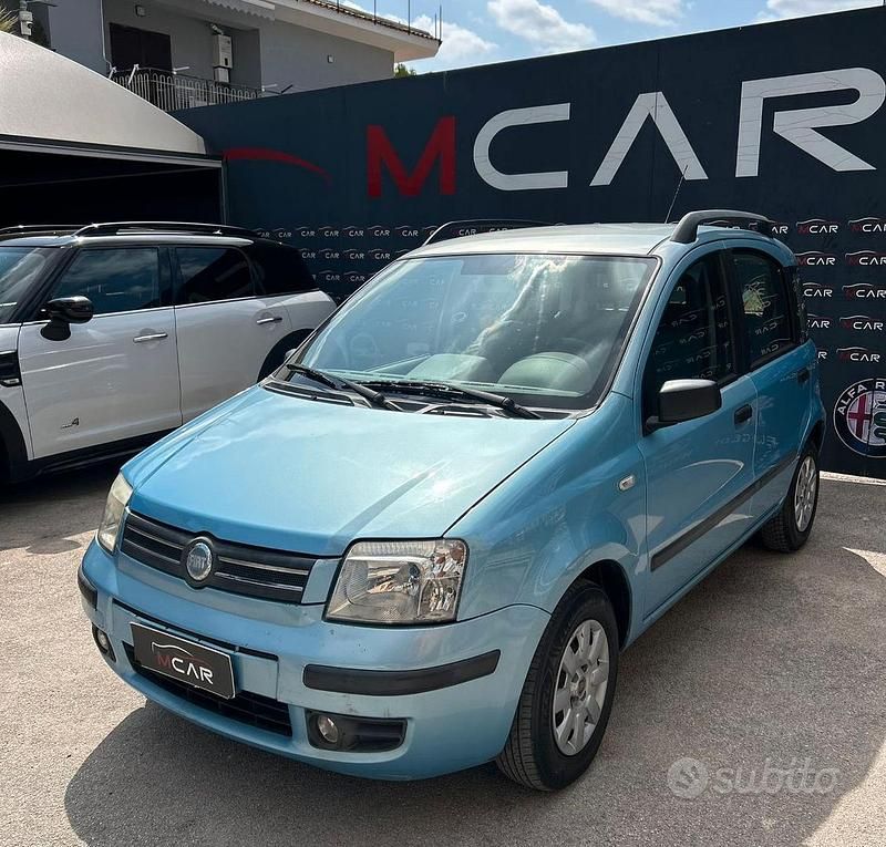 Usata Fiat Panda 60 CV (44 kW) 2005 Blu Utilitaria