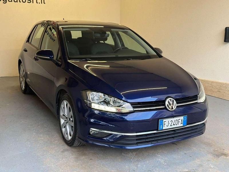 Usata VW Golf VII Executive 125 CV (91 kW) 2017 Blu Berlina