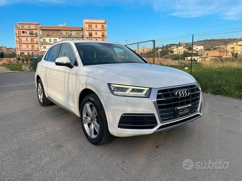 Usata Audi Q5 Advanced 190 CV (139 kW) 2018 Bianco SUV