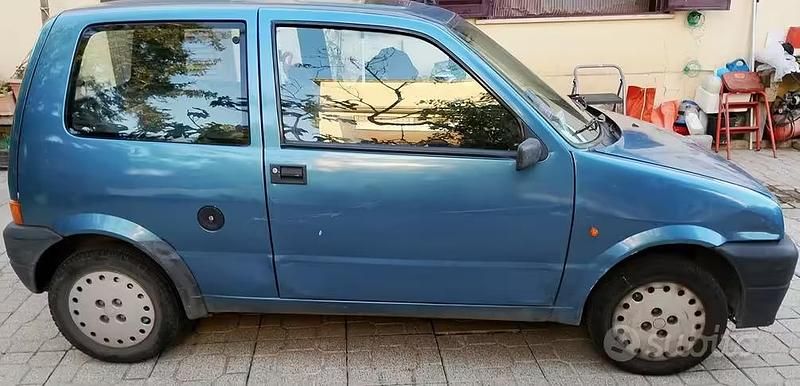 Käytetty Fiat Cinquecento 40 HP (29 kW) 1993 Sininen Viistoperä