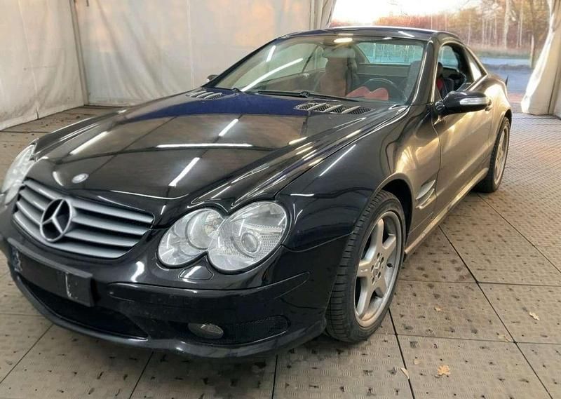 Usata Mercedes SL500 AMG 306 CV (225 kW) 2005 Nero Cabrio