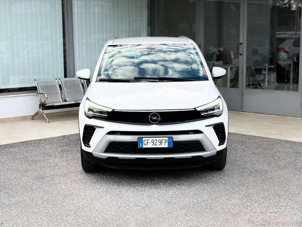 Usata Opel Crossland S 110 CV (80 kW) 2021 Bianco SUV