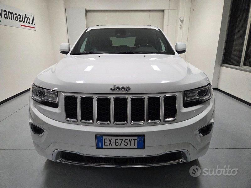 Usata Jeep Grand Cherokee Overland 250 CV (183 kW) 2015 Bianco SUV