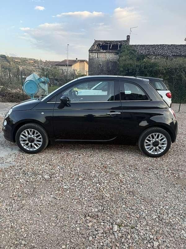 Usata Fiat 500 Lounge 69 CV (50 kW) 2015 Nero Utilitaria