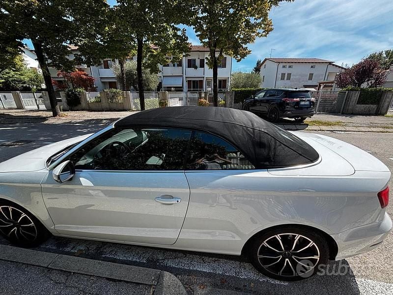 Usata Audi A3 Cabriolet 2016 Bianco Cabrio