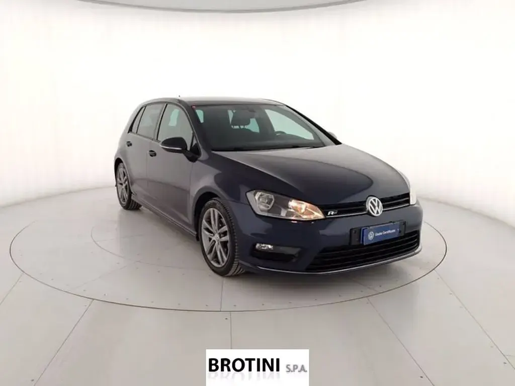 Usata VW Golf VII Highline 125 CV (91 kW) 2017 Blu metallizzato Berlina