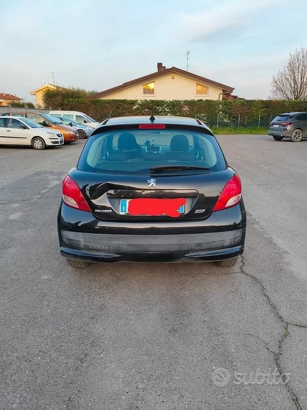 Brugt Peugeot 207 Sport 70 HK (51 kW) 2010 Sort Sedan