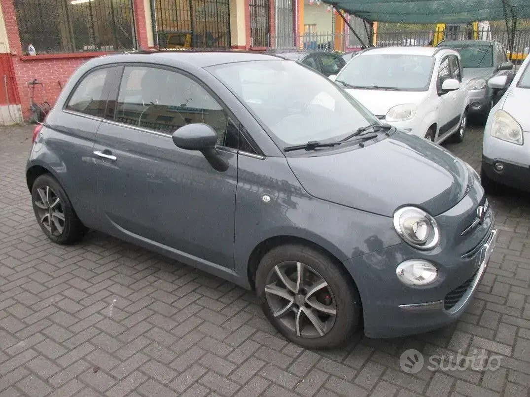 Begagnad Fiat 500 Riva 95 HK (69 kW) 2017 Grå Sedan