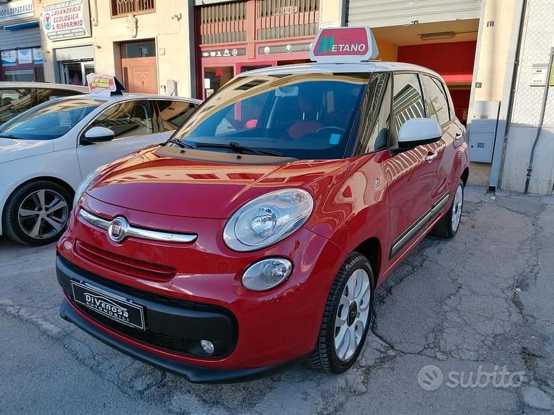 Rosso Usata 2013 Fiat 500L Pop Star Monovolume | 7499 € (Cara) - Immagine 1/4
