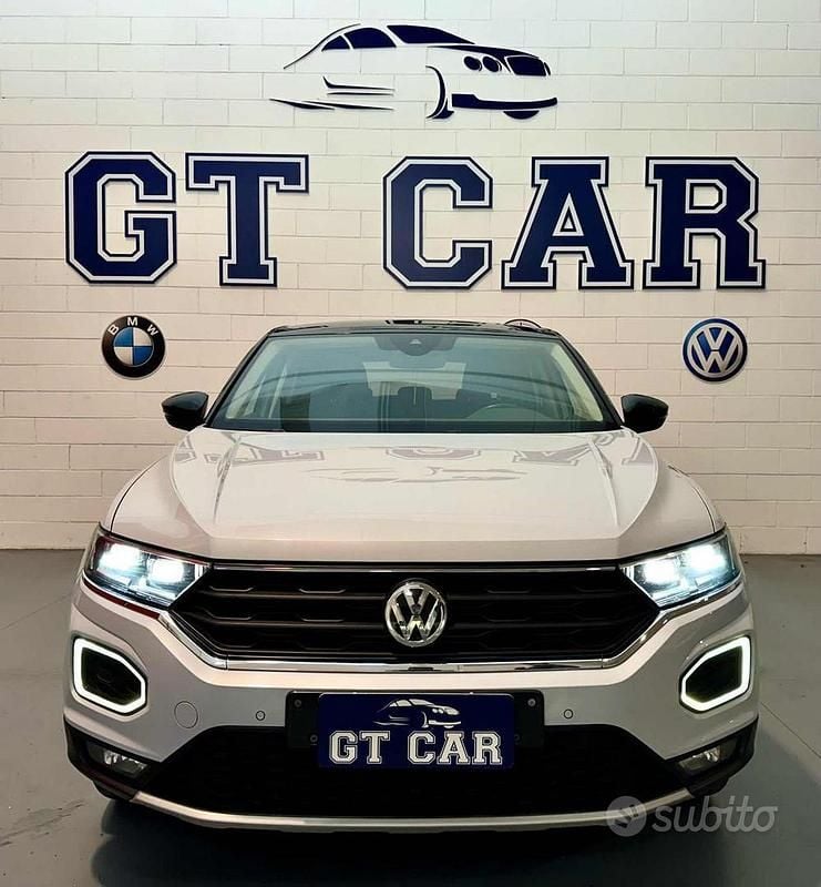 Usata VW T-Roc Advance 150 CV (110 kW) 2019 Bianco SUV