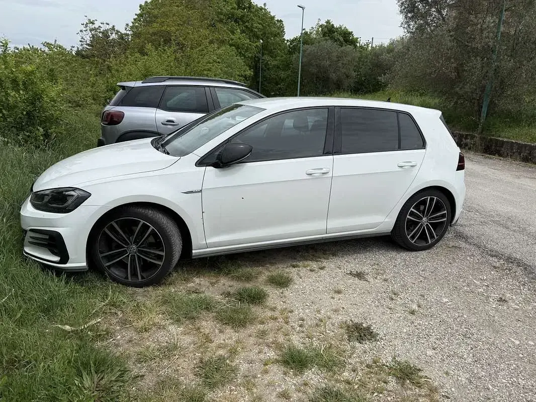 Usata VW Golf VII GTD 250 CV (183 kW) 2017 Bianco Berlina