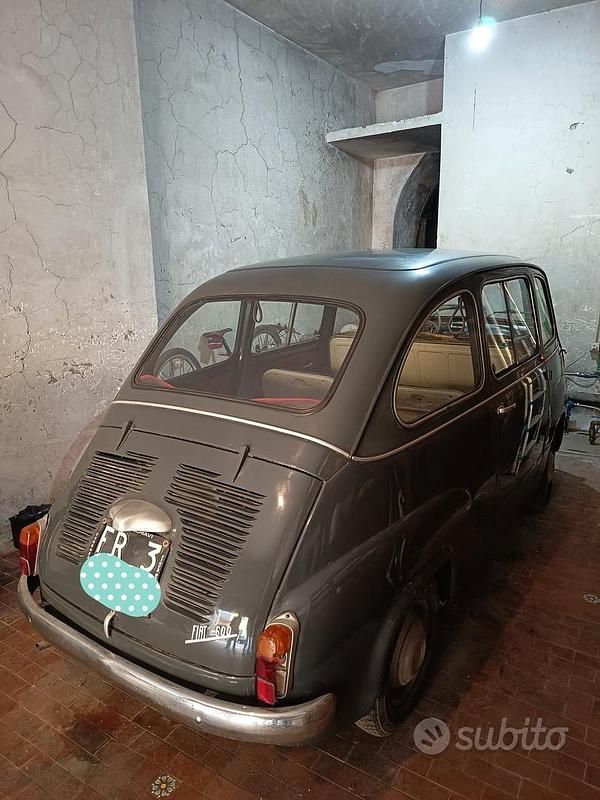 Usata Fiat 600D 1960