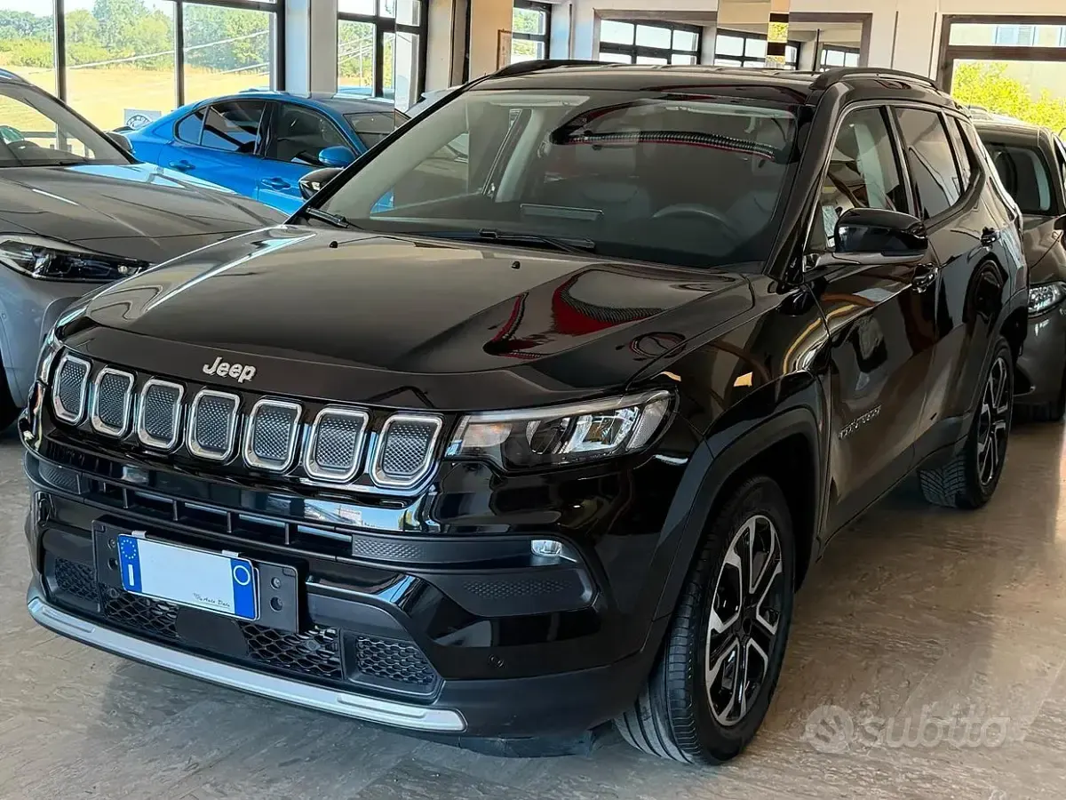 Usata Jeep Compass Limited 131 CV (96 kW) 2021 Nero SUV