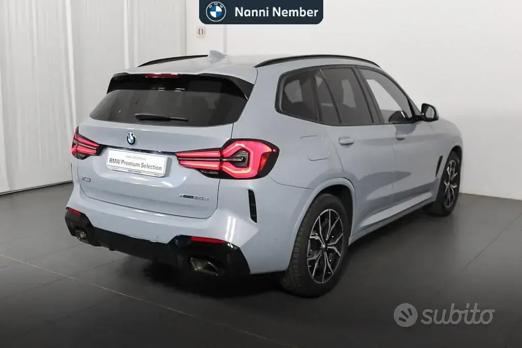 Usata BMW X3 M Sport 190 CV (139 kW) 2022 Grigio SUV