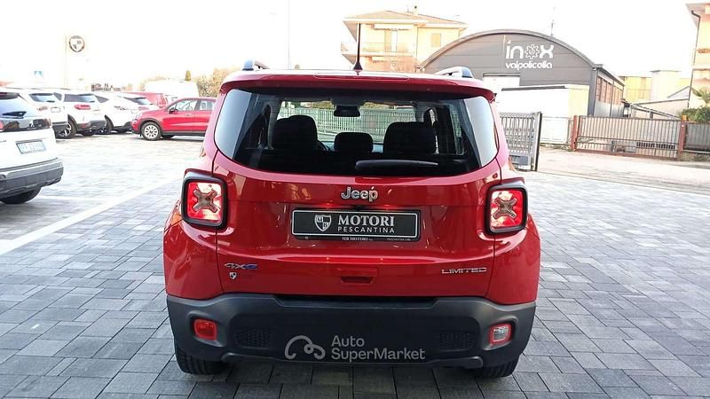 Usata Jeep Renegade Limited 131 CV (96 kW) 2022 Rosso SUV